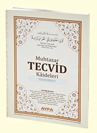 Muhtasar Tecvid Kaideleri Ayfa129 kapağı