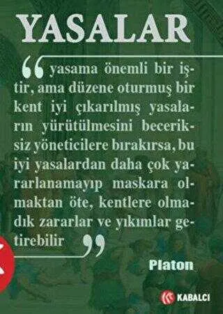 Yasalar kapağı