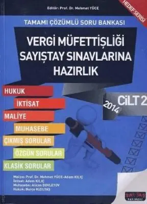 Vergi Müfettişliği Sayıştay Sınavlarına Hazırlık kapağı