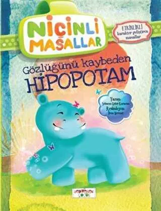 Niçinli Masallar - Gözlüğünü Kaybeden Hipopotam kapağı