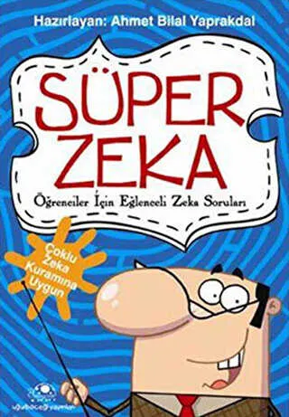 Süper Zeka 1: Öğrenciler İçin Eğlenceli Zeka Soruları kapağı