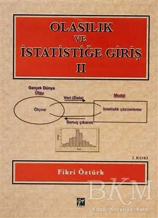 Olasılık ve İstatistiğe Giriş 2 kapağı