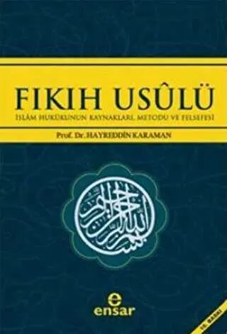 Fıkıh Usulü kapağı
