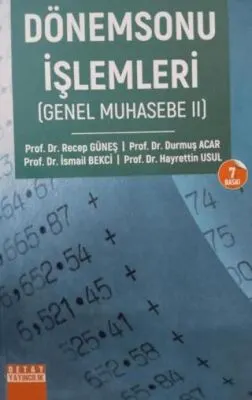 Dönemsonu İşlemleri kapağı