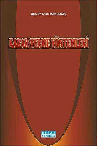 Karar Verme Yöntemleri kapağı