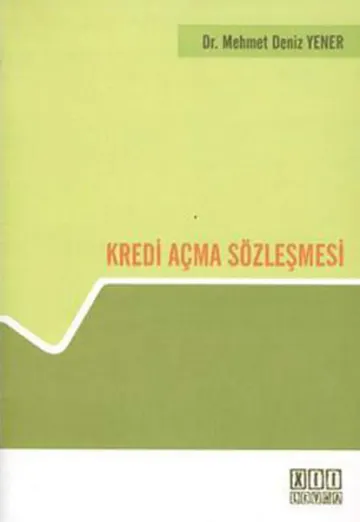 Kredi Açma Sözleşmesi kapağı