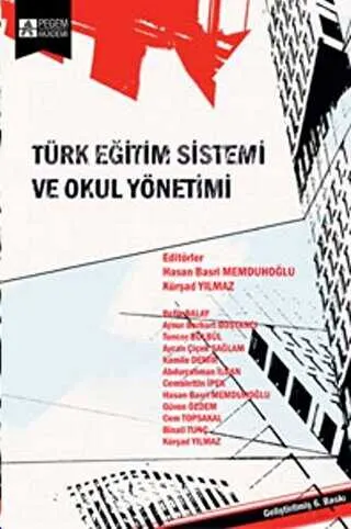 Türk Eğitim Sistemi ve Okul Yönetimi kapağı
