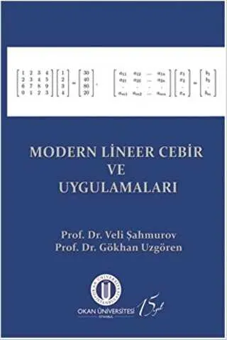 Modern Lineer Cebir ve Uygulamaları kapağı