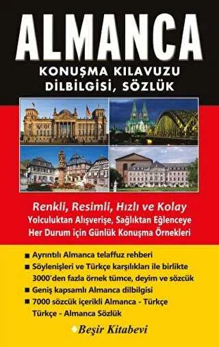 Almanca Konuşma Kılavuzu, Dilbilgisi, Sözlük kapağı