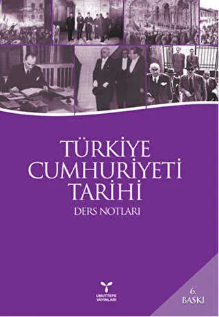 Türkiye Cumhuriyeti Tarihi Ders Notları kapağı