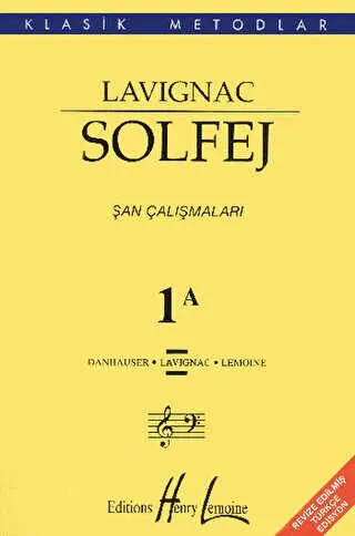 Lavignac Solfej 1A Büyük Boy kapağı