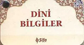 Dini Bilgiler Kartela kapağı