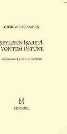 Şeylerin İşareti: Yöntem Üstüne kapağı