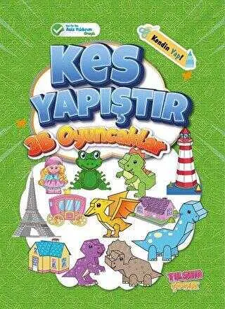 Kes Yapıştır - 3B Oyuncaklar kapağı