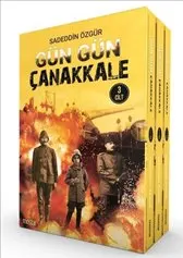 Gün Gün Çanakkale Seti : 3 Kitap Takım kapağı