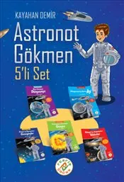 Astronot Gökmen Seti : 5 Kitap kapağı