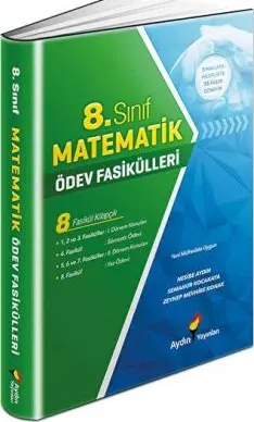 Ortaokul 8. Sınıf Matematik Ödev Fasikülleri kapağı