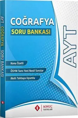 AYT Coğrafya Soru Bankası kapağı