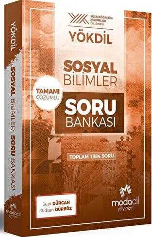 YÖKDİL Sosyal Bilimler Tamamı Çözümlü Soru Bankası kapağı