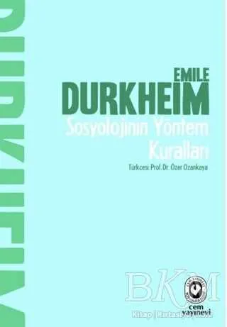 Sosyolojinin Yöntem Kuralları kapağı