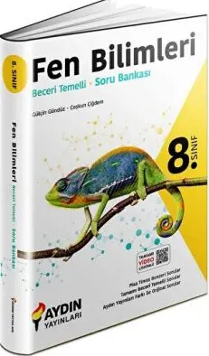 8. Sınıf Fen Bilimleri Beceri Temelli Soru Bankası kapağı