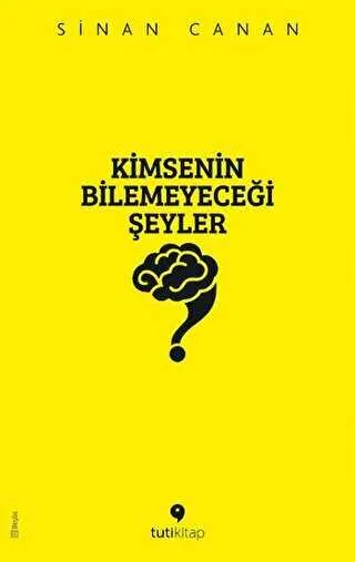 Kimsenin Bilemeyeceği Şeyler kapağı
