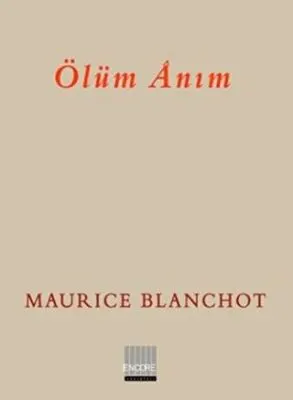 Ölüm Anım kapağı