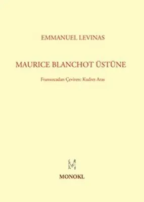 Maurice Blanchot Üstüne kapağı