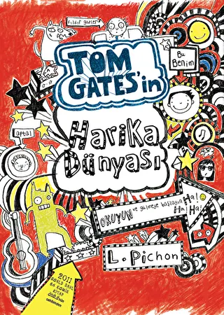 Tom Gates`in Harika Dünyası kapağı