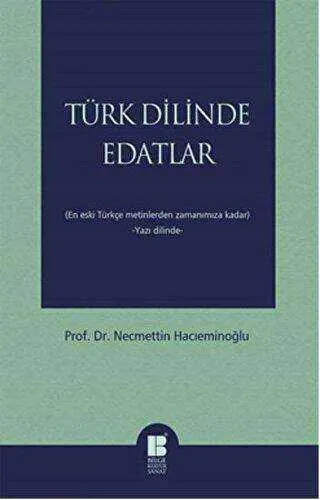 Türk Dilinde Edatlar kapağı