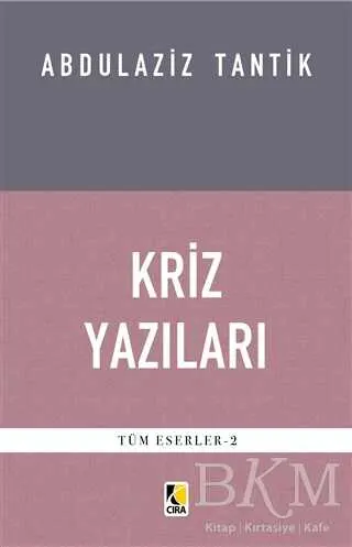 Kriz Yazıları kapağı