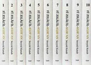 Fi Zılal`il Kur`an Tefsiri 10 Cilt Takım Küçük Boy kapağı