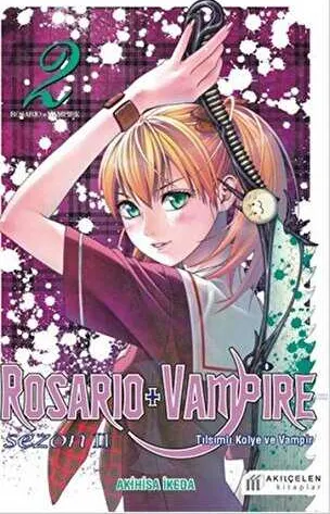 Rosario + Vampire - Tılsımlı Kolye ve Vampir - Sezon 2 Cilt 2 kapağı