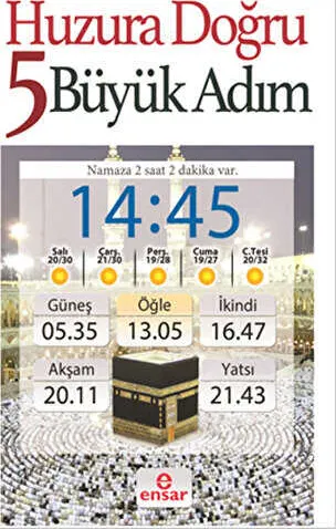 Huzura Doğru 5 Büyük Adım kapağı