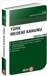 Türk Medeni Kanunu kapağı