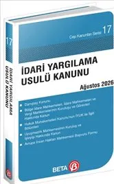 İdari Yargılama Usulü Kanunu kapağı