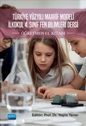 Türkiye Yüzyılı Maarif Modeli İlkokul 4. Sınıf Fen Bilimleri Dersi Öğretmen El Kitabı kapağı
