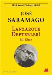Lanzarote Defterleri 3. Kitap kapağı