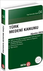 Türk Medeni Kanunu kapağı