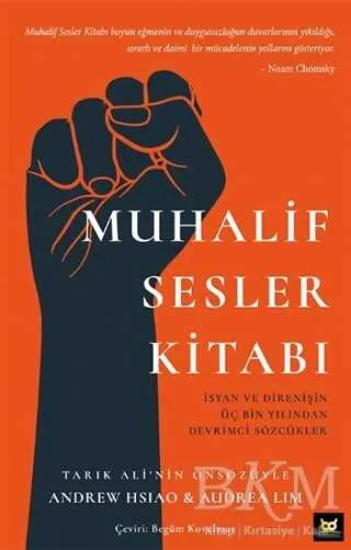 Muhalif Sesler Kitabı kapağı