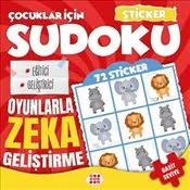 Çocuklar için Sudoku : Sticker Hediyeli Basit Seviye 1 kapağı