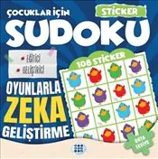 Çocuklar için Sudoku : Sticker Hediyeli Orta Seviye 3 kapağı