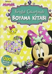 Disney Minnie : Kristal Çıkartmalı Boyama Kitabı kapağı