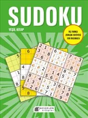 Sudoku Yeşil Kitap : Üç Farklı Zorluk Seviyesi 159 Bulmaca kapağı