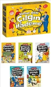 Çılgın Hademe Seti : 5 Kitap-Soru Kitapçığı kapağı