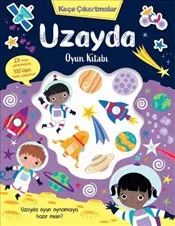 Keçe Çıkartmalar - Uzayda Oyun Kitabı kapağı