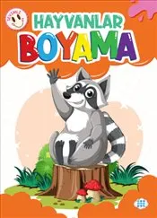 Sevimli Hayvanlar Boyama kapağı