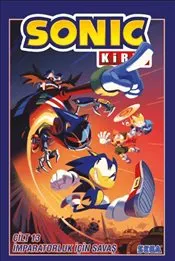 Kirpi Sonic Cilt 13 : İmparatorluk için Savaş kapağı