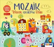 Mozaik Sticker Çıkartma Kitabı : Sarı kapağı