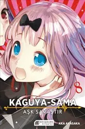 Kaguya-Sama : Aşk Savaştır 8 kapağı